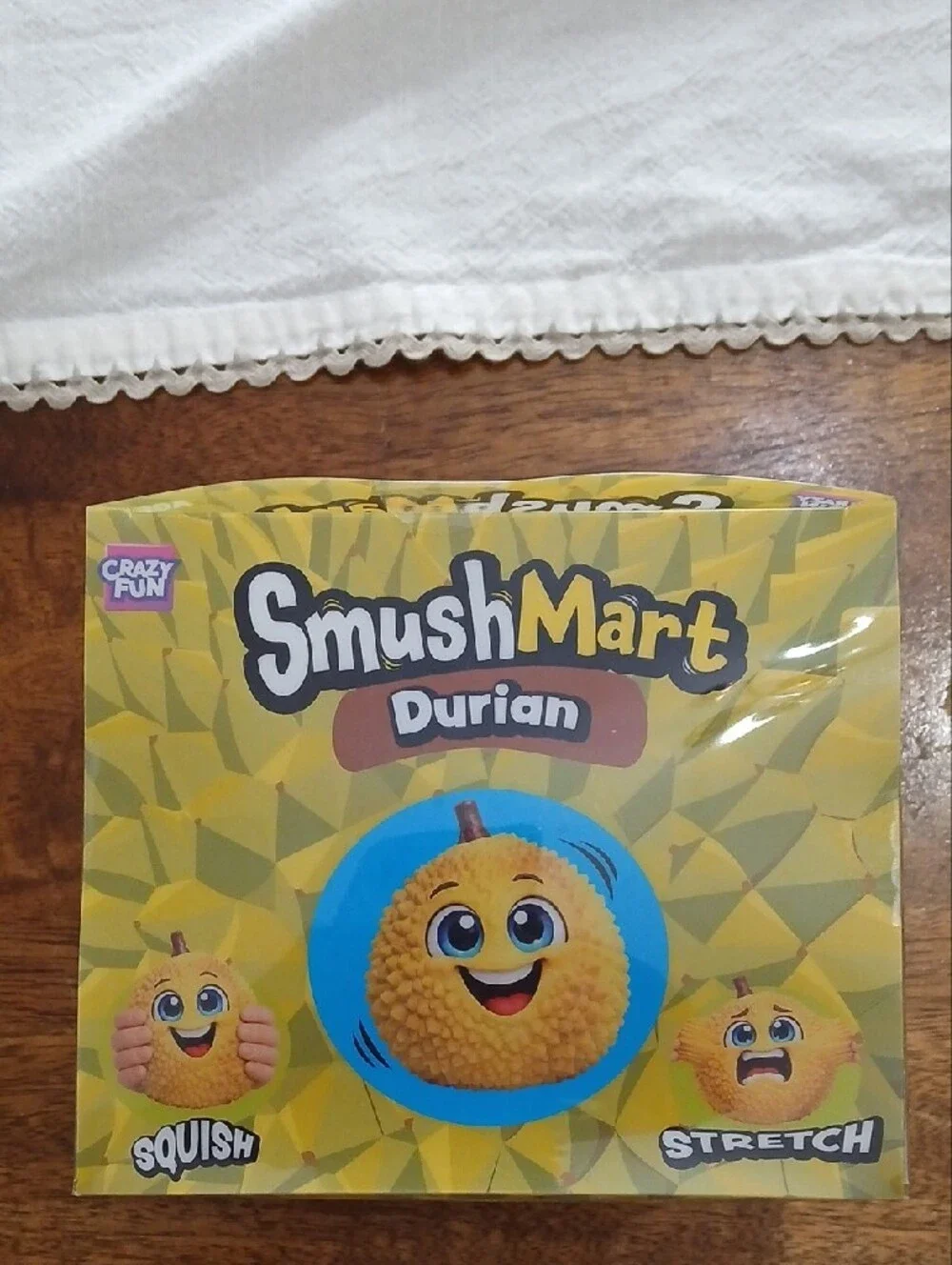 Durian Squishy Toy - Yellow